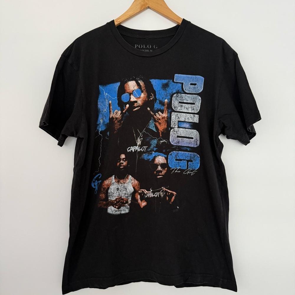 POLO G THE GOAT T-SHIRT MEDIUM (fits small)